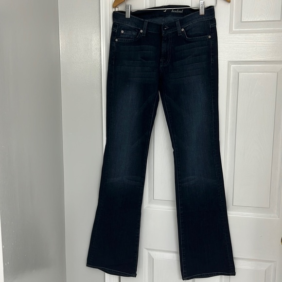7 for All Mankind low rise bootcut jeans - Picture 1 of 7